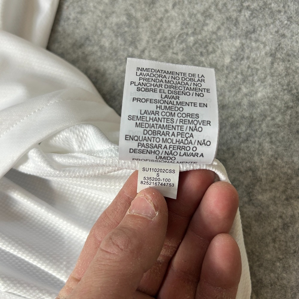 Nike Santos Soccer Futbol Football Jersey Men's Small White - Picture 12 of 16